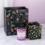 4 Color Christmas Scented Candles In Glass Jars With Private Label