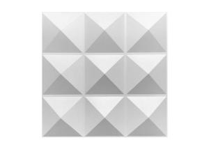 Quality Waterproof Interior PVC Decorative 3D Wall Panels 1mm Shining Gold Diamond Design wholesale