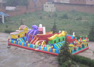 Quality 20x10m Octopus City Kids Giant Inflatable Amusement Park Made Of Lead Free Pvc Tarpaulin From China Factroy wholesale
