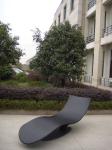 Outdoor Rattan Daybed , Comfortable Luxury Wicker Chaise Lounge