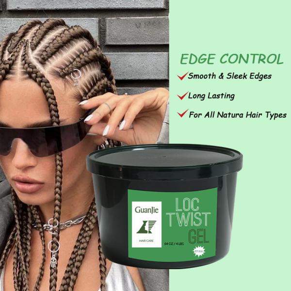 Professional Manufacturer Private Label Extra Control Hold Twist Loc Braid Gel