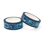 Decorative Rainbow Candy Color Japanese Sticky Paper Masking Tape Washi Tape