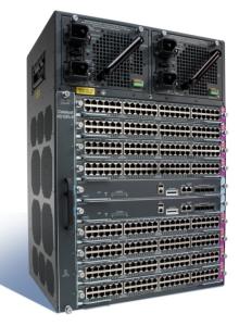 Quality 10 Slot Brand New Cisco Fiber Managed Switch Catalyst 4500 E Series WS-C4510R+E wholesale