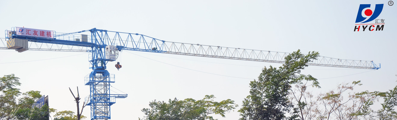 60m Freestanding Height QTP315(7030) Flattop Tower Crane with 70m Jib and 18ton Max. Load