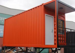 Quality Orange 20GP Pop Up Container Office Container House 15m2 wholesale