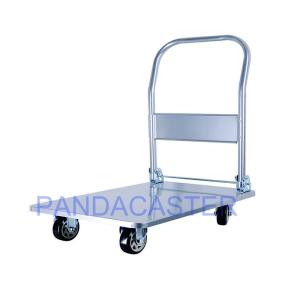 Quality Panda Hand Platform Truck 300KG Stainless Steel Folding Handle Cart wholesale