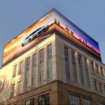 High Tech Professional Outdoor Advertising Screen Display For Shopping Mall P8