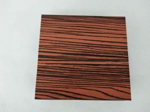 Quality 1.4 Thickness Flat Wood Finish Aluminium Profiles Strong Impact Resistance wholesale