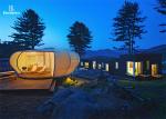 Light Steel Structure Outdoor Glamping House Prefabricated Easy To Move