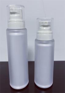 Quality Frosted Semi Transparent Fine Mist Hair Spray Bottle 100ml 120ml Ultra Fine Continuous Mist Sprayer For Hair Care wholesale