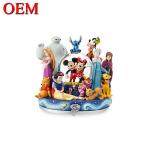 custom Light Up Water Globe OEM Movie Princess Snow Globe Toys With Music