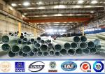 2.5mm High Voltage 10Kv - 220Kv Tapered Steel Poles