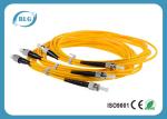 FC ST 50/125um Lc To Lc Fiber Patch Cable Single Mode Customized Length