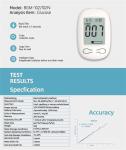 HZ Diabetes Test Kit Portable Glucose Monitoring Devices BGM-102