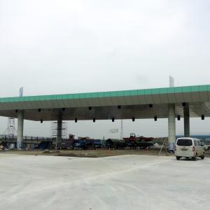 Quality Prefabricated Toll Plaza Construction Building 50mm 150mm Roof wholesale