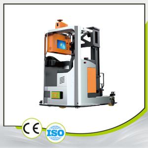 Quality 1500KG Load AGV Reach Truck Forklift Stack Height 2m Laser Navigation wholesale