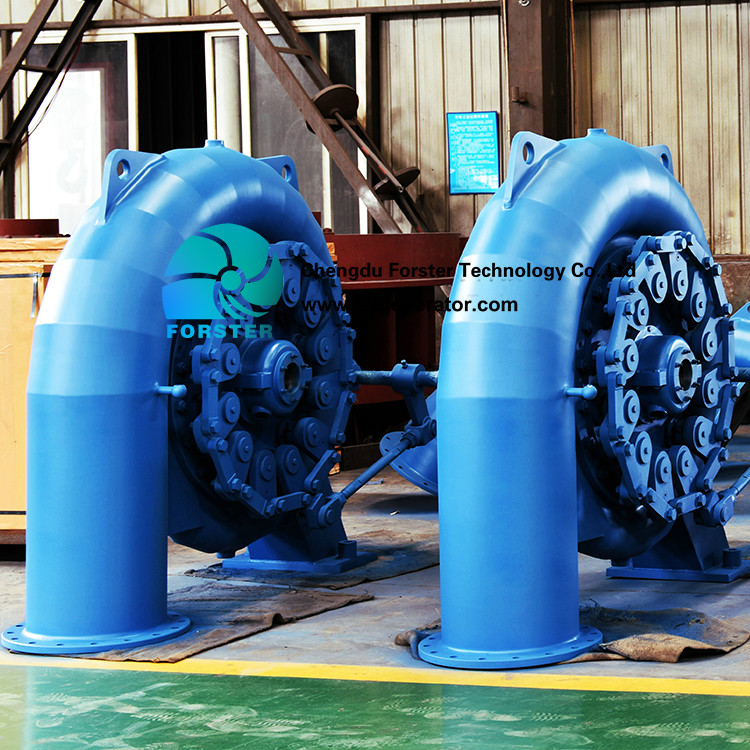 Micro Energy Hydropower Francis Turbine Generator With Butterfly Valve 3 Phase
