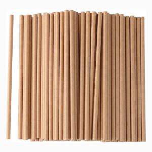 Quality Environmental Biodegradable Paper Drinking Straws Brown Colour For Coffee wholesale