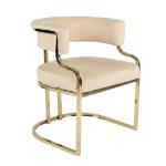 Custom Restaurant Cafe Metal Dine Armchair Dining Room Furniture