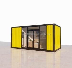 Quality Prefabricated Houses Villas Steel Structure Container House Luxurious Tiny House with Window Aluminum Alloy Windows wholesale