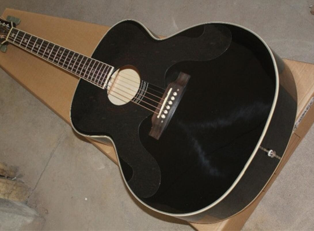 2018 Chibson G180 acoustic guitar black Billie Joe G180 electric acoustic guitar