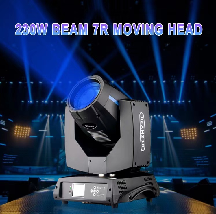 ATG 230W 7R Sharpy Beam Moving Head Light / 16 Control Channels / 14 Colors White Light