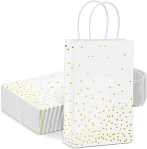Quality Business Shopping A5 Size Custom Logo Printed Kraft Paper Bag with Handmade Desig wholesale