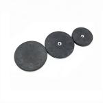 Customized Pull Force Rubber Coating Magnet Magnetic In Black Color