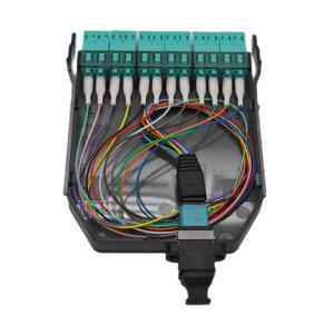 Quality Density Modular Design LC Fiber Optic MTP/MPO-LC Converter Cassette for Patch Cord wholesale