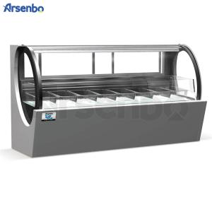 Quality 220V 50HZ Gelato Ice Cream Display Freezer Multipurpose Durable wholesale