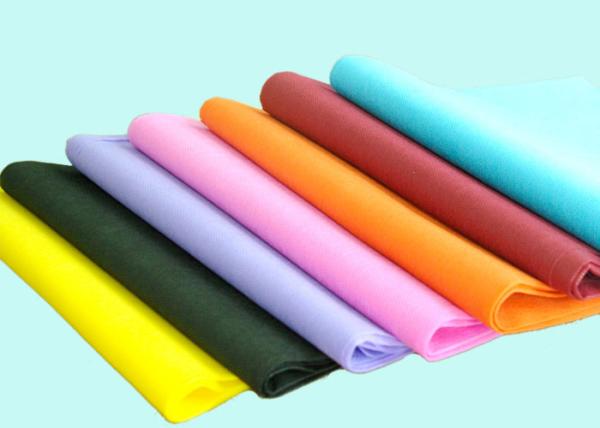 Colorful PP Spunbond Non woven Disposable Bed Sheet 40 GSM Environmental