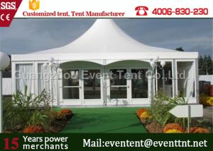 Quality 8m , 9m , 10m Pagoda tent Outdoor camping Tent Hotel Building Mobile House For Catering party wholesale