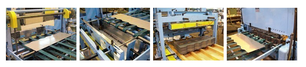 Automatic Sheet Stacker Tinplate Sheet Receiving Machine