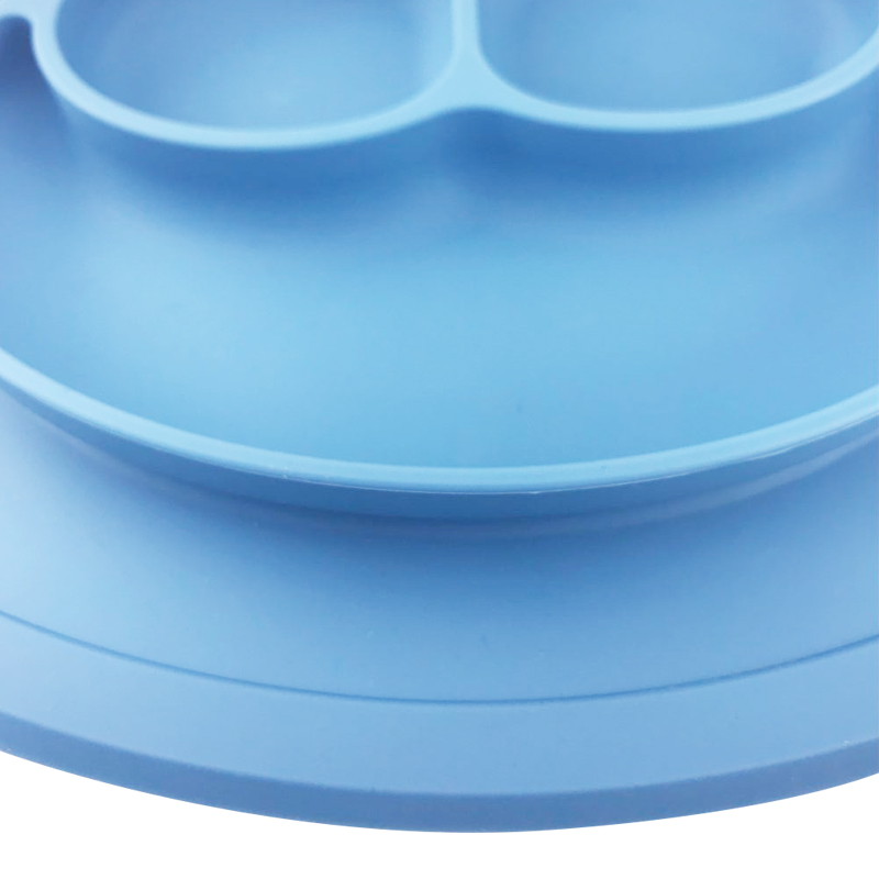 Foldable Plates And Bowl Silicone Baby Products No Harm To Human Body