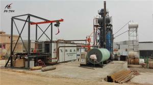 Quality No Burner Drum Asphalt Plant Equipment , 11kw 2 Sliding Ways Crack Fill Melter wholesale