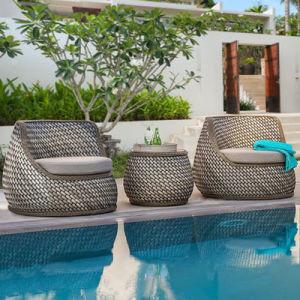 Quality Customized UV Resistant Outdoor Rattan Sofa For Courtyard And Garden Promotion wholesale