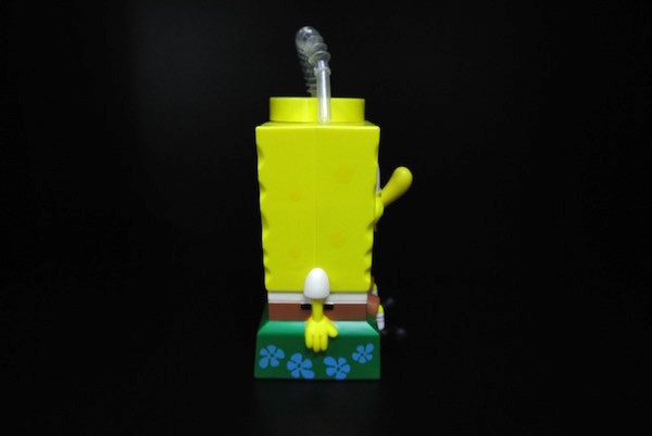 22CM Height Customized Spongebob Water Bottle For Children AS Material