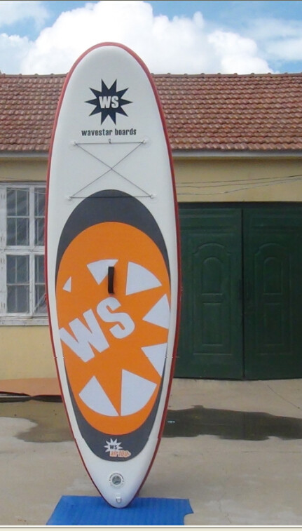 Colorful Inflatable SUP Board Easy Take With 11 Feet Long 6 Inch Thickness