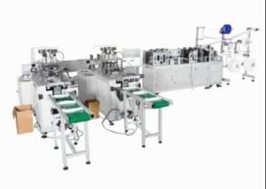 Quality Non Woven Surgical Face Mask Making Machine High Stability Compact Structure wholesale