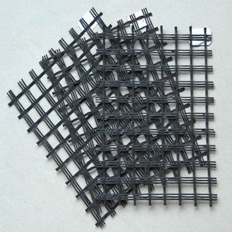 Earthwork Base Material Fiberglass Geogrid To Strengthen Road Surface And Roadbed