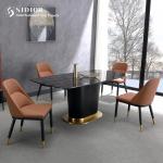 800mm High Back Upholstered Dining Chairs