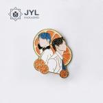 Zinc Alloy 4mm Adhesive Label Stickers Perfume Brand Logo Tags Irregular