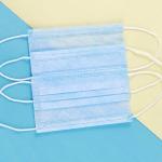 Non Woven Fabric 3ply Meltblown Disposable Face Respirator