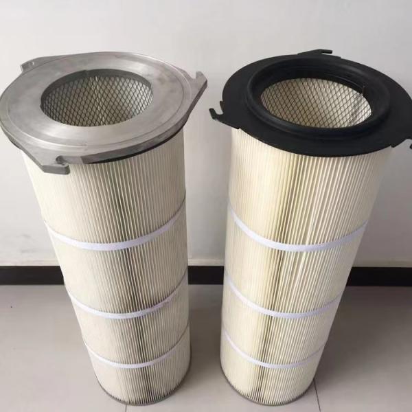 Cheap Three Lugs Pleated Polyester Filter Cartridge Aramid P84 for sale