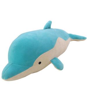 Quality Large Size Dolphin Soft Toy , Various Color Cotton Dolphin Stuffed Animal wholesale