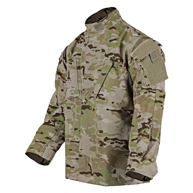 Army uniform ACU camouflage rip-stop military combat tactical