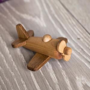 Quality Demountable Handmade Wooden Toys Small Wooden Airplane For Children wholesale
