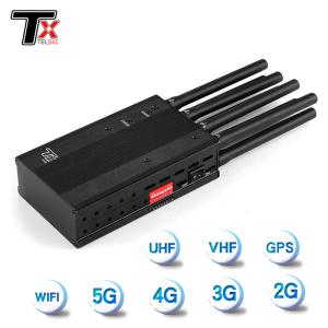 Quality 8 Channel Portable Mobile Phone Jammers Anti GPS WiFi Signal Blocker wholesale