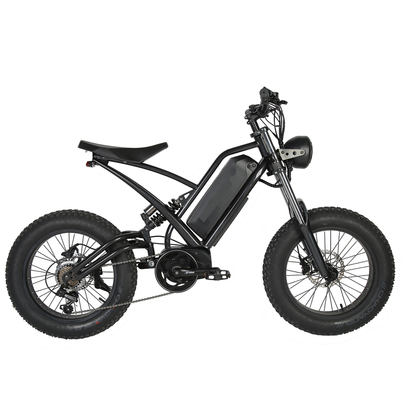 48v 750w Mid Drive Motor E-Bike with Aluminum Alloy Frame and 22.5 Ah Battery Capacity