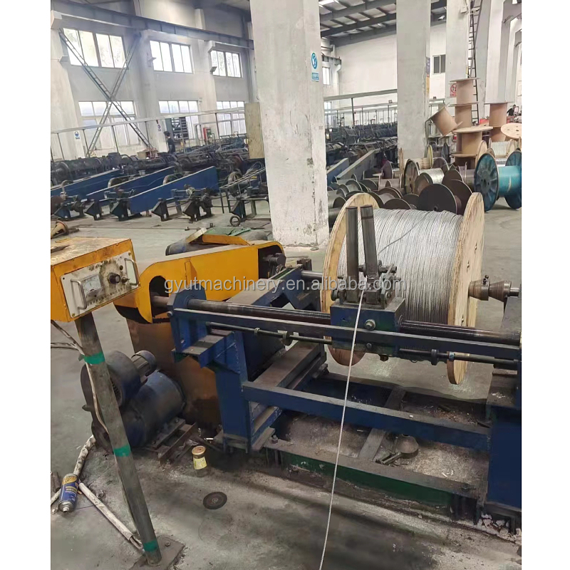 Second hand 37 bin 630 fiber bundle machines for copper stranding at clients' request